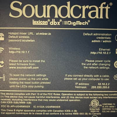Soundcraft Ui24R Digital Mixer PLUS Studio2Go Road Case! image 7