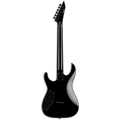 ESP LTD M-201HT 6-String Baritone Electric Guitar - Black image 3