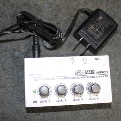 Behringer HA400/Micro Amp for Headphones (4 Channel) image 1