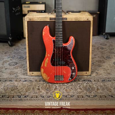 Fender Precision Bass 1964 - Fiesta Red image 1