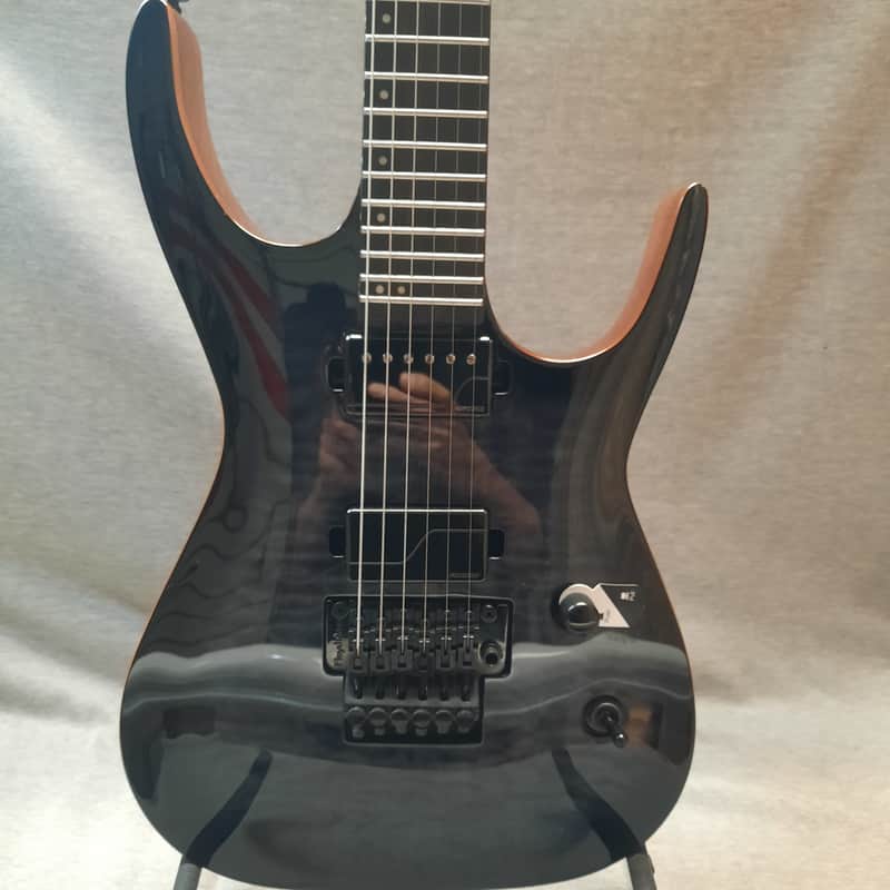 Dean Exile Select Floyd Neck Thru Archtop - GN Black Burst image 1