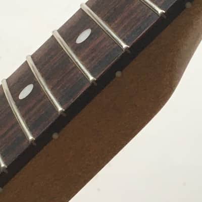 Lefty Musikraft USA Aged Relic 24” Short Scale Mustang Jaguar Guitar Neck Loaded image 9