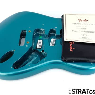 2018 Fender American Elite Stratocaster Strat BODY USA Ocean Turquoise/ SALE! image 5