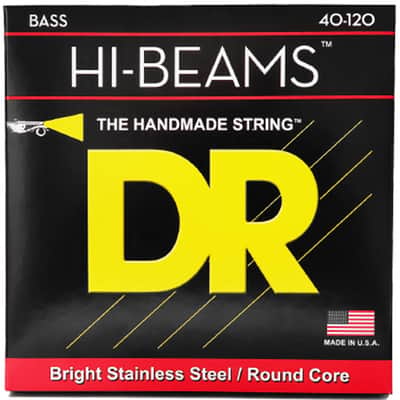 Hi Beam Stainless Steel Light 5 Cordes 40-120 DR Strings image 2