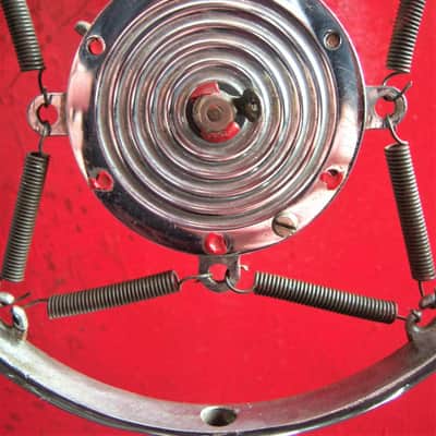 Vintage RARE 1930's Universal Model 10 carbon microphone chrome w Atlas stand image 7