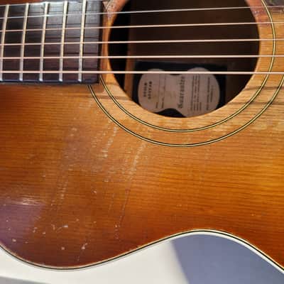RARE 1957 Guild F-30 Sunburst - Hoboken Built New York Era Vintage Acoustic Guitar image 11