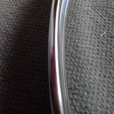 Sonor Bass drum hoop 22 " Phonic / Champion / Signature / Performer 80s - Ferromanganese chrome image 7