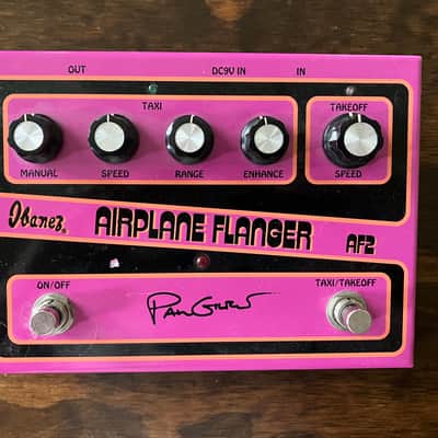 Ibanez AF2 Paul Gilbert Airplane Flanger 2010s - Purple image 1