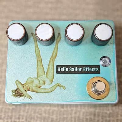 Hello Sailor Effects Pin Up Delay - Mermaid green nitrocellulose lacquer image 1