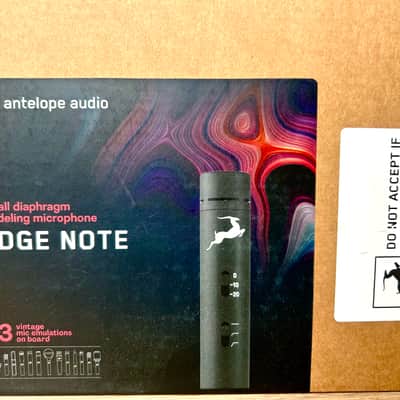 Antelope Edge Note Small Diaphragm Cardioid Modeling Microphone 2022 - Present - Black image 5