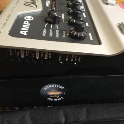 BluGuitar Amp1 Mercury Edition 100-Watt Nanotube Pedalboard Guitar Amp 2018 - 2020 - Silver image 6