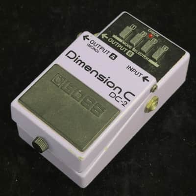 BOSS DC-2 Dimension C 日本製 Used Vintage Boss Dimension C DC-2 Made in Japan Blue Label Pedal