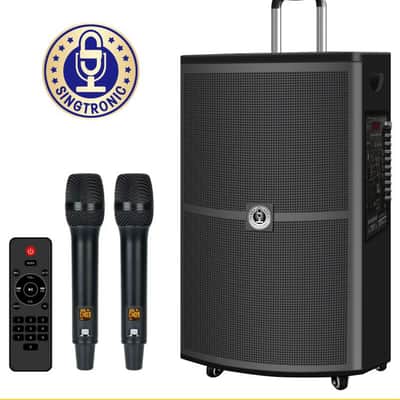 Singtronic Professional DSP Karaoke Speaker System w/ Mics + KTV USB Player image 2