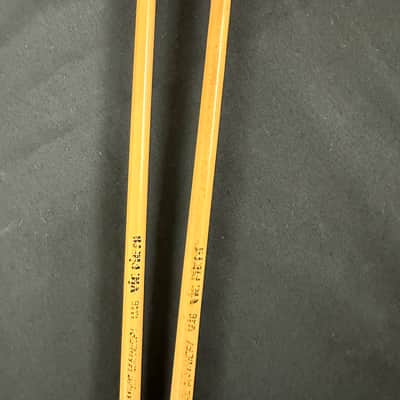 VINTAGE Vic Firth M46 Mike Mainieri Vibe Mallets, Rattan, Pink, 1 Pair-GOOD image 7