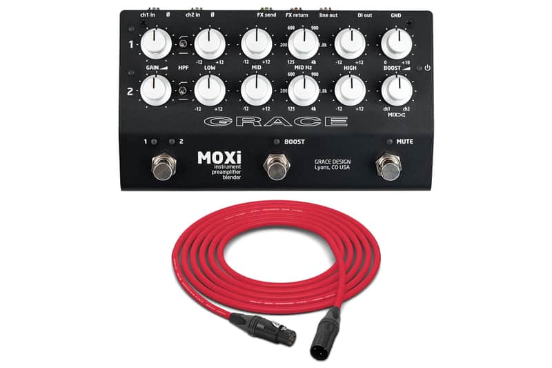 Grace Design MOXi | 2 Channel Instrument Preamp image 1