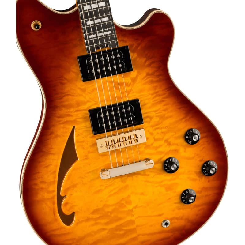 EVH SA-126 Special Wolfgang Van Halen Signature Quilt Top w/ Hard Case - Tobacco Sunburst image 1