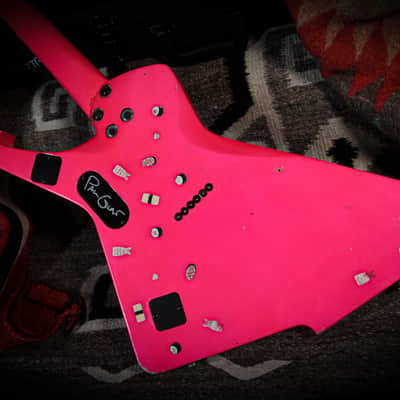 1987 Paul Gilbert Ibanez Ice-Stroyer "Pink" image 3