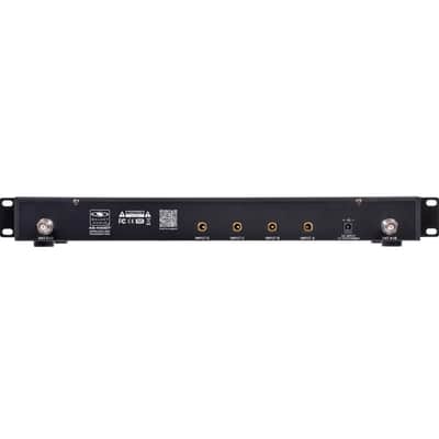 GALAXY AS-4400 QUAD Rackmount Wireless IEM Band Pack with EB5 Earbuds image 3