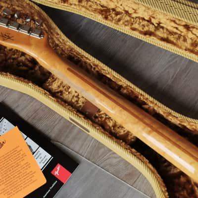 Immagine Fender Telecaster Keith Richards Custom Shop ''Micawber'' Tribute Tele Brass Bridge Rare Find - 13