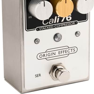 Origin Effects Cali76 Stacked Compressor V2 Effects Pedal, Silver image 3