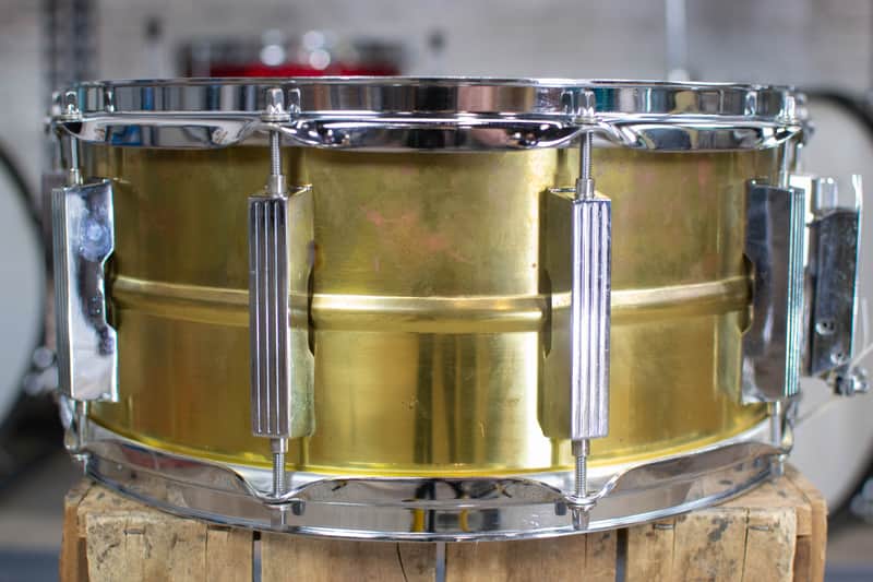 1990s Tama 6.5x14 Artstar Brass Snare Drum | Reverb