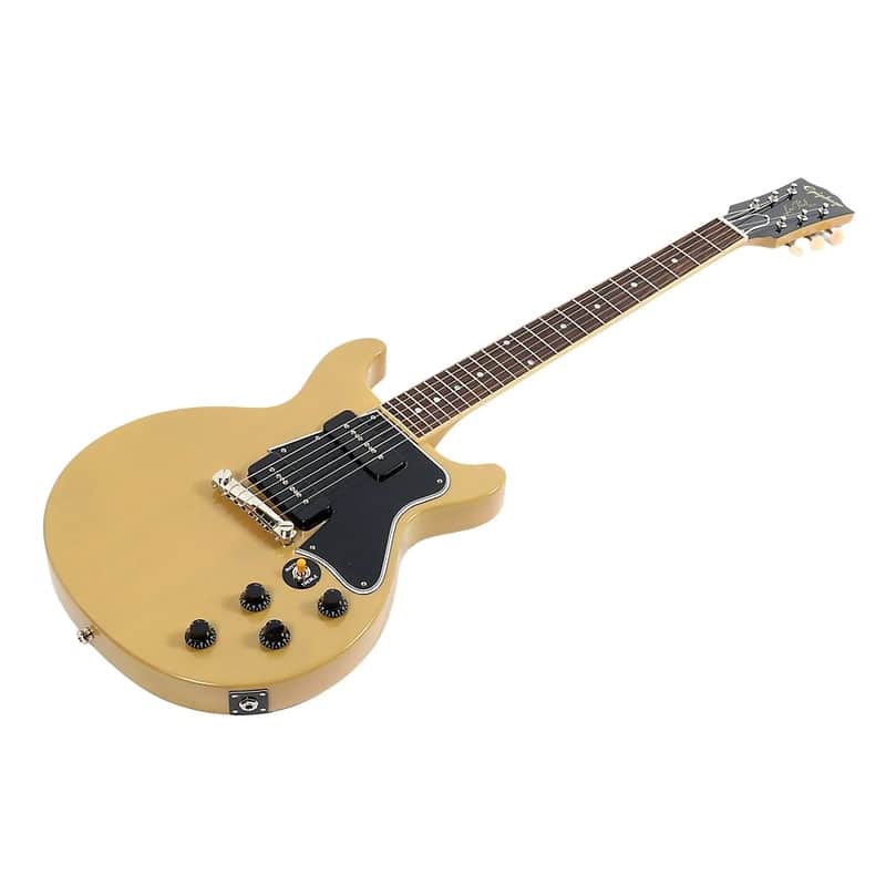 Epiphone 1960 Les Paul Special Double-Cut Reissue Electric Guitar - TV Yellow image 1