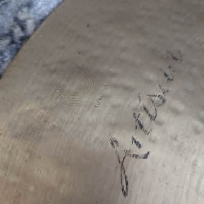 Used Sabian 22" Artisan Medium Ride Cymbal VL-22AR image 8