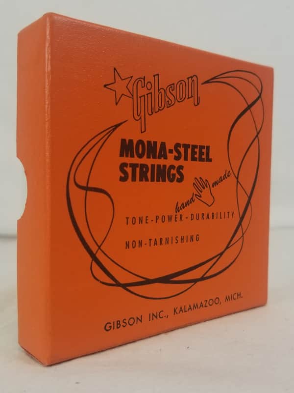 Gibson Vintage 50's-60's Acoustic Steel Guitar Strings, Pack of 6 "A" or 5th Wound Mona-Steel, No. 237 image 1