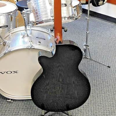 2021 Mitchell MX430QABNAT Exotic Series Acoustic-Electric Guitar! Quilted Ash Burl! Midnight Black! image 5