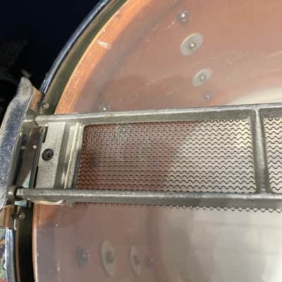 Rogers -1960s Dyna-Sonic 10x14" Marching Snare Drum, White Marine Pearl image 22