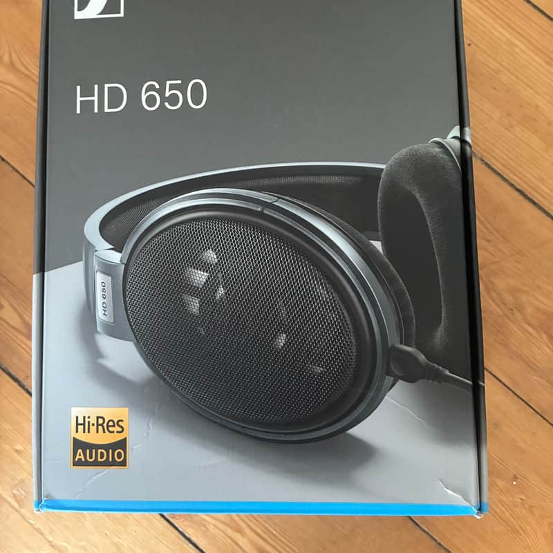 2010s Sennheiser HD 650 Reference Headphones Black