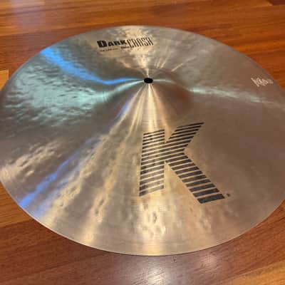 Zildjian 18" K Series Dark Thin Crash Cymbal 1993 - Present - Traditional image 2