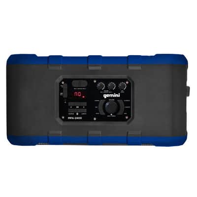 Gemini - MPA-2400 - Portable Rolling Powered Speaker w/ Bluetooth Remote Control image 4