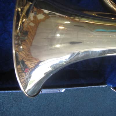 F. E. Olds & Sons Marching Baritone 1977-78 Gold Lacquer image 7
