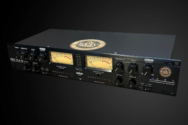 Revive Audio Modified: ART Pro VLA III Two Channel Vactrol/Tube Leveling Amplifier, Fresh Release! image 1