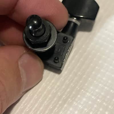 MIM Charvel Pro Mod 2H Black Tuners Tuning Pegs 6 In Line Dual Pin image 10