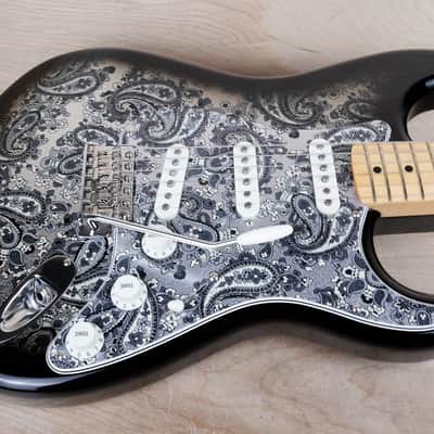 Fender Made in Japan Limited Stratocaster 2025 Black Paisley w/ Bag image 5