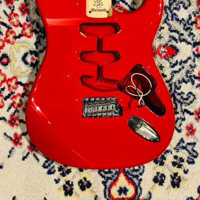 Warmoth Stratocaster Body USA - Dakota Red image 11