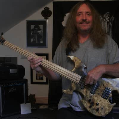 NS Guitars John Paul Jones Left Handed Triple Omega Bass Guitar. image 1