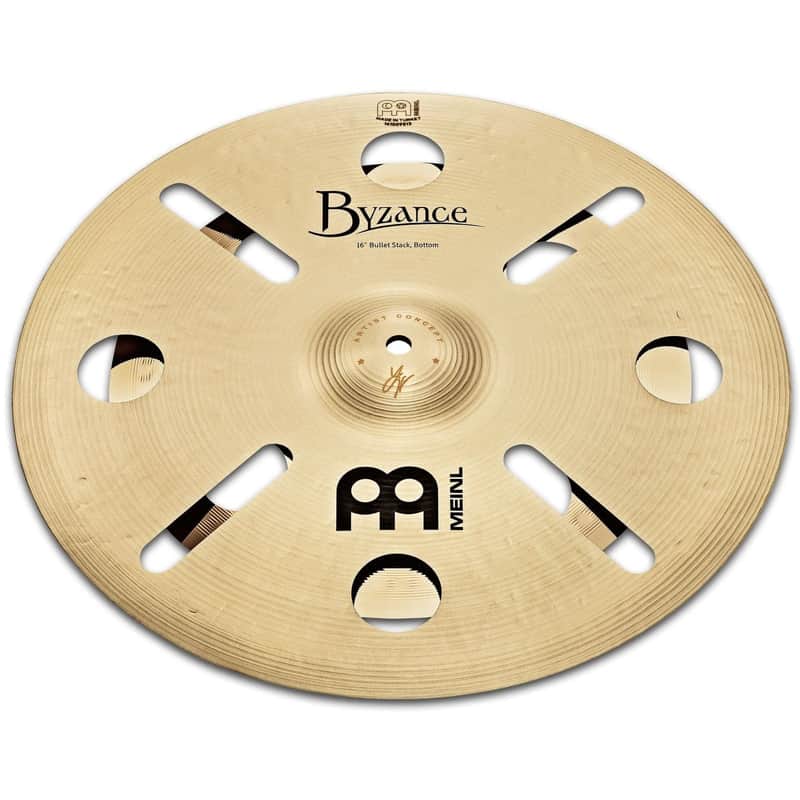 Meinl Artist Concept Luke Holland Bullet Cymbal Stack 12"/16" image 1