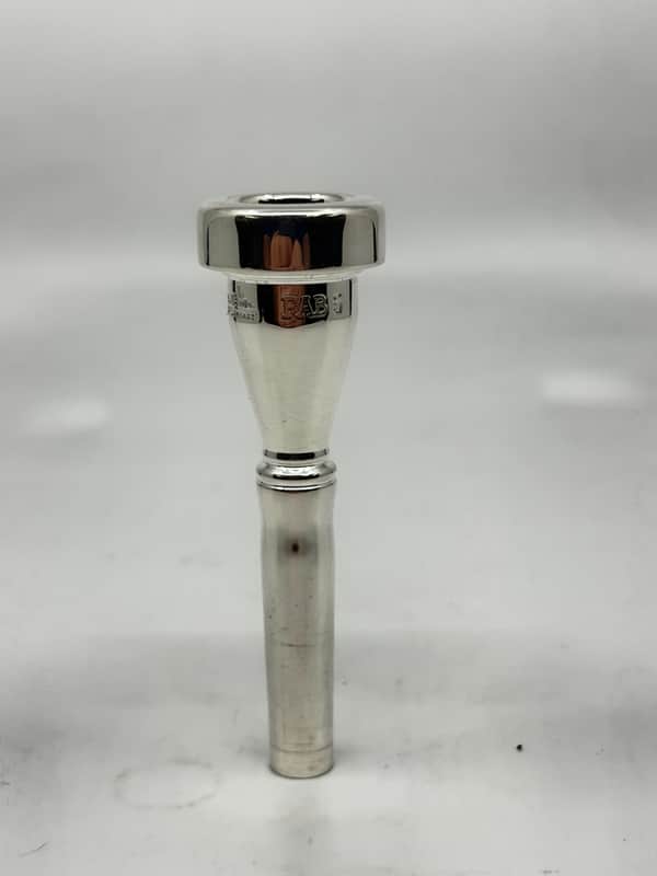ACB Fab 5 Trumpet Mouthpiece - Silver Plate image 1