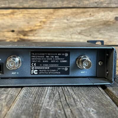 (18008) Sennheiser EW-100 G2 Wireless Receivers with Rack Mount image 10