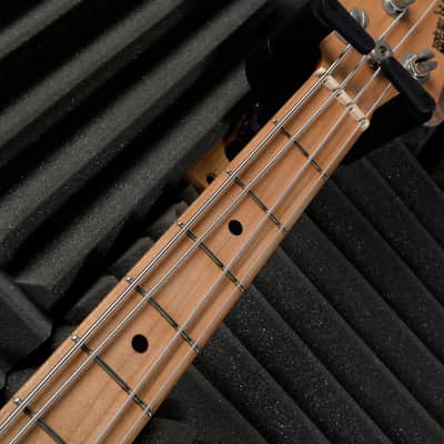 Ernie Ball Music Man StingRay 4 H with Maple Fretboard 2011 - Natural image 4