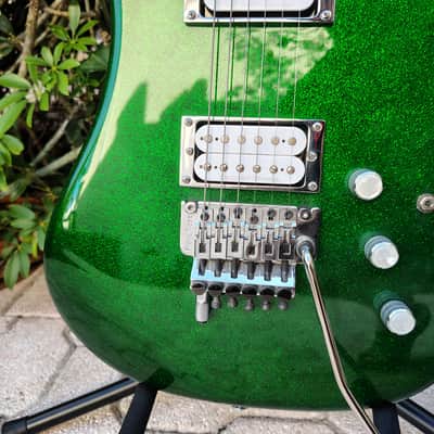 Kramer Limited Edition Pacer Electric Green Sparkle Guitar 2016 image 2