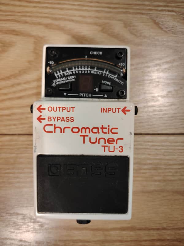 Boss TU-3 Chromatic Tuner 2009 - Present - White image 1