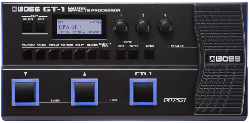 Boss GT-1 Digital Guitar Multi Effects Processor image 1