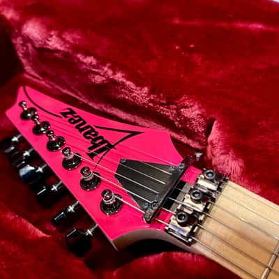 Ibanez JEM777-SK Limited Edition 30th Anniversary Steve Vai Signature 2017 - Shocking Pink image 12