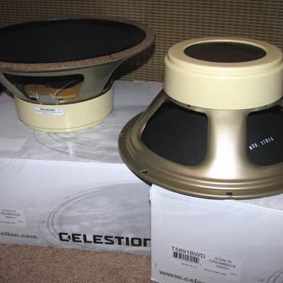 PAIR - Celestion Creamback G12H-75 16 Ohm 12" image 2