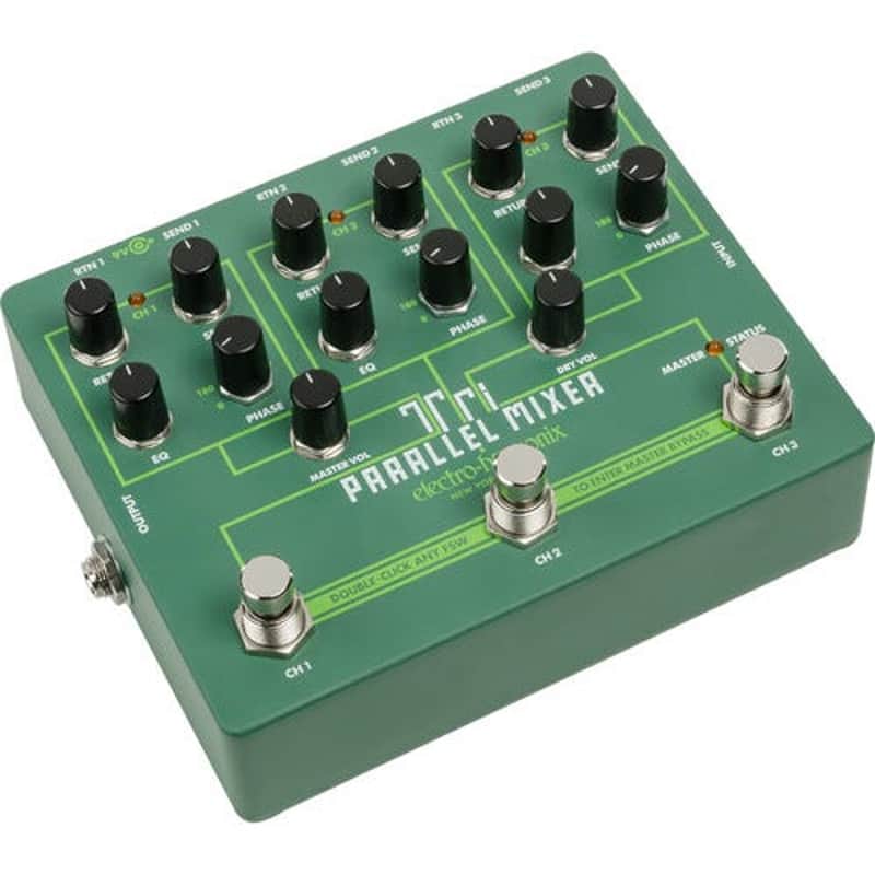 Electro-Harmonix Tri Parallel Mixer Effects Loop Mixer / Switcher Pedal image 1