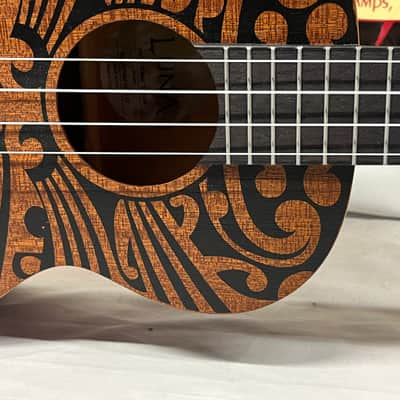 Luna Uke Tribal Tenor Ukulele image 7